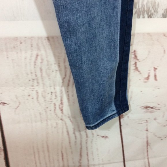 2/$30 Kut from the Kloth Jennifer Ultra Skinny Jeans with Dark Wash Side Stripe - Picture 6 of 11